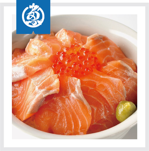 Salmon & Salmon Roe Bowl